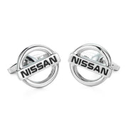 Nissan Cufflinks Silver Pair