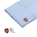 Arsenal Cufflinks Silver Football Club Soccer On Shirt Sleeve