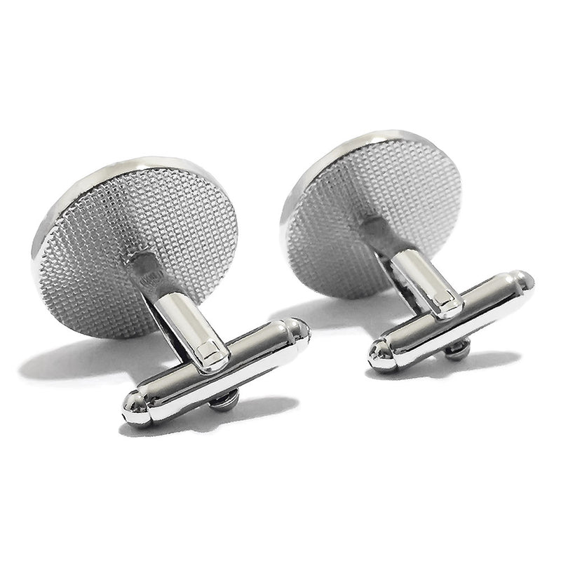 Cufflinks - Sport Soccer Ball Football Club (Silver)