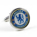 Chelsea Cufflinks Football Club Soccer Silver Image Front