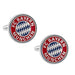 FC Bayern Munich Cufflinks Football Club Sport Soccer Silver Pair