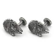 Star Wars Millennium Falcon Cufflinks Top Side Pair