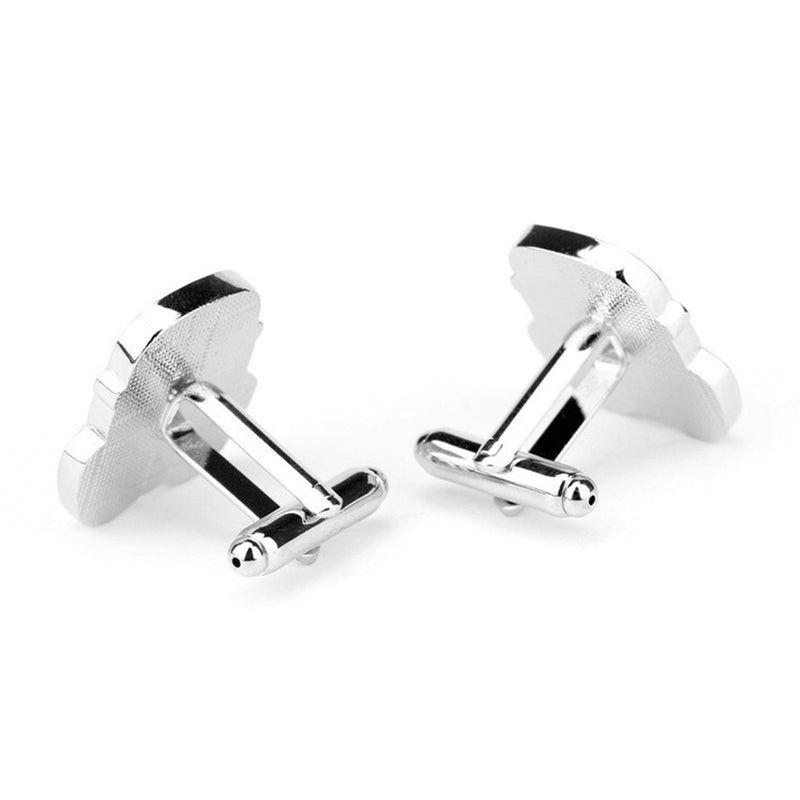 Star Wars Storm Trooper Cufflinks Flat White Image Back