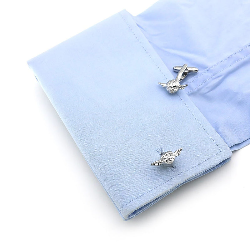 Cufflinks - Star Wars Yoda (Silver)