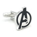 Superhero The Avengers Cufflinks Silver Image Front