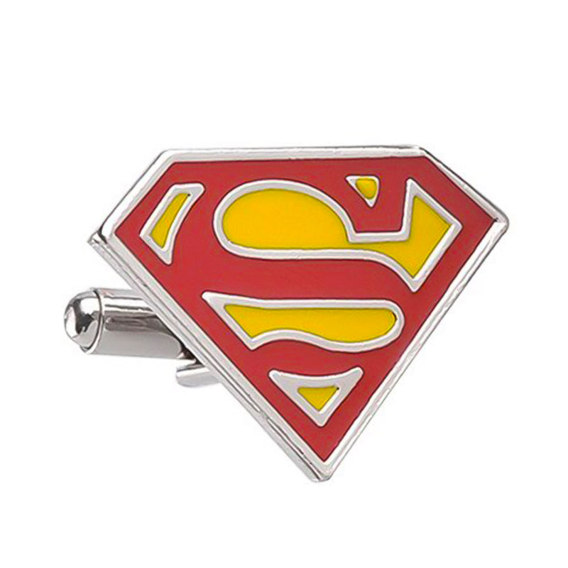 Cufflinks - Superhero Superman (Red & Yellow)