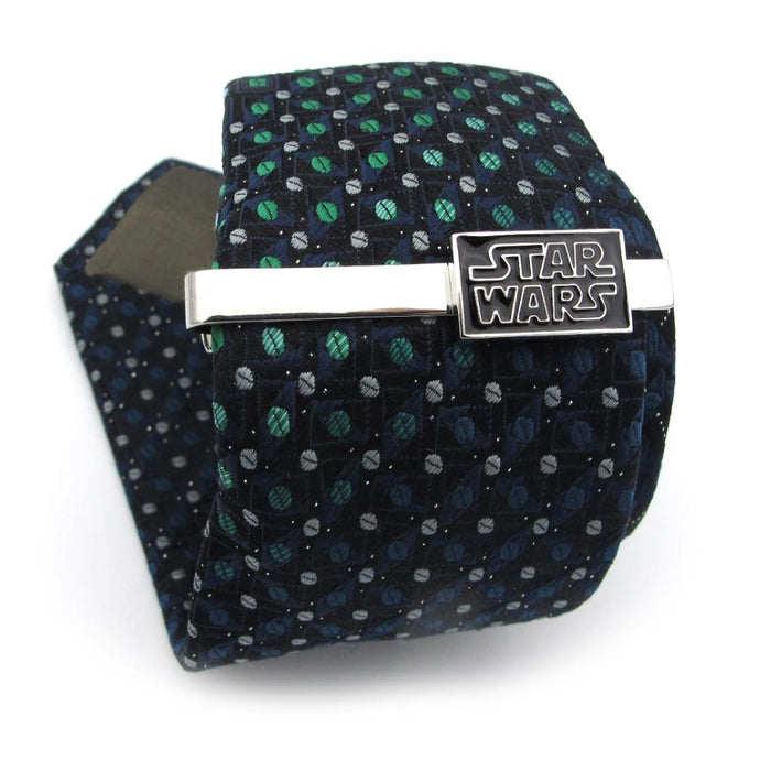 Star Wars Tie Clip Movie Logo Image On Tie