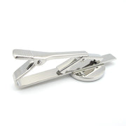 Green Lantern Tie Clip Superhero Silver Image Bottom