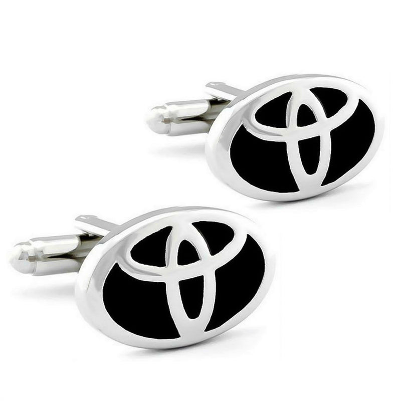 Toyota Cufflinks Car Logo Pair Front