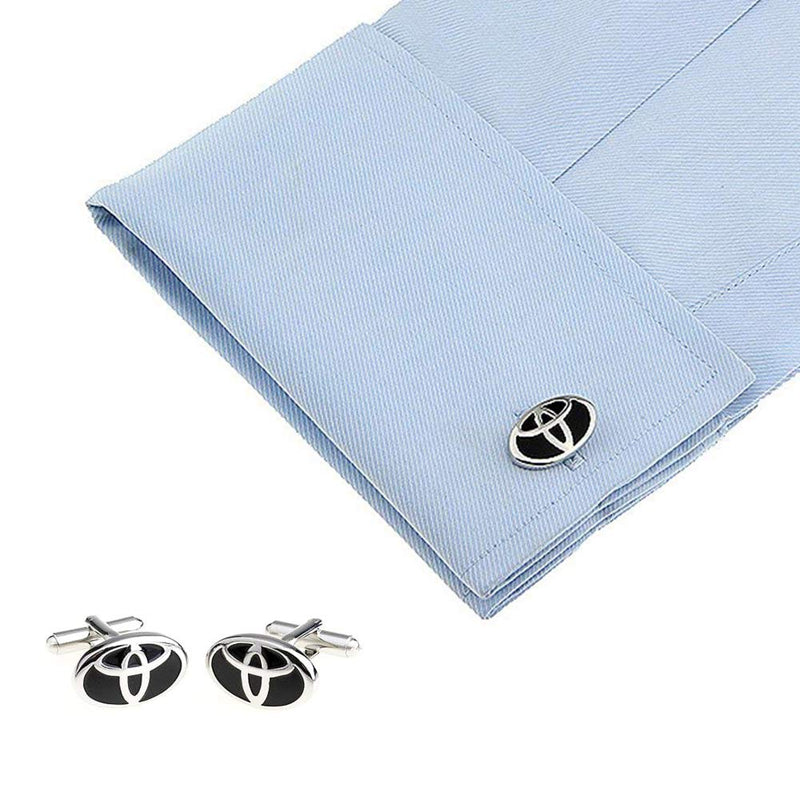 Toyota Cufflinks Car Logo On Shirt Sleeve