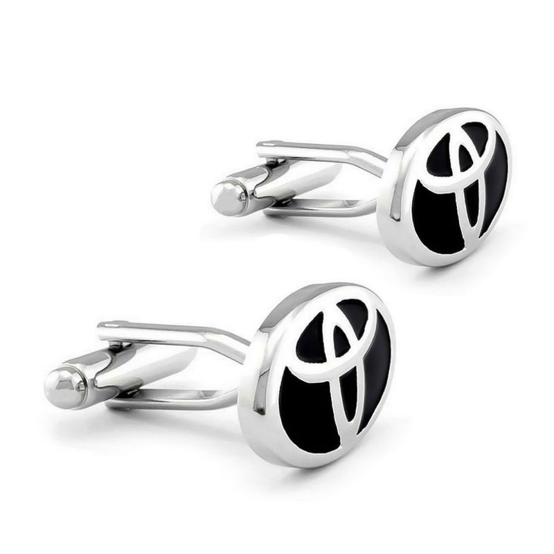 Toyota Cufflinks Car Logo Pair Side