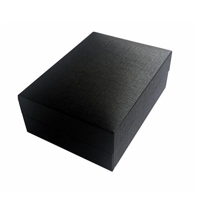 Tuxedo Cufflink Box for Studs Black 8 Piece