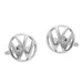 VW Volkswagen Cufflinks Silver Image Pair