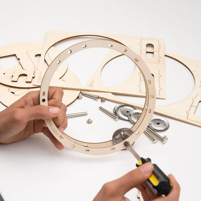 DIY Tambourine Make Your Own Musical Instrument Asembly