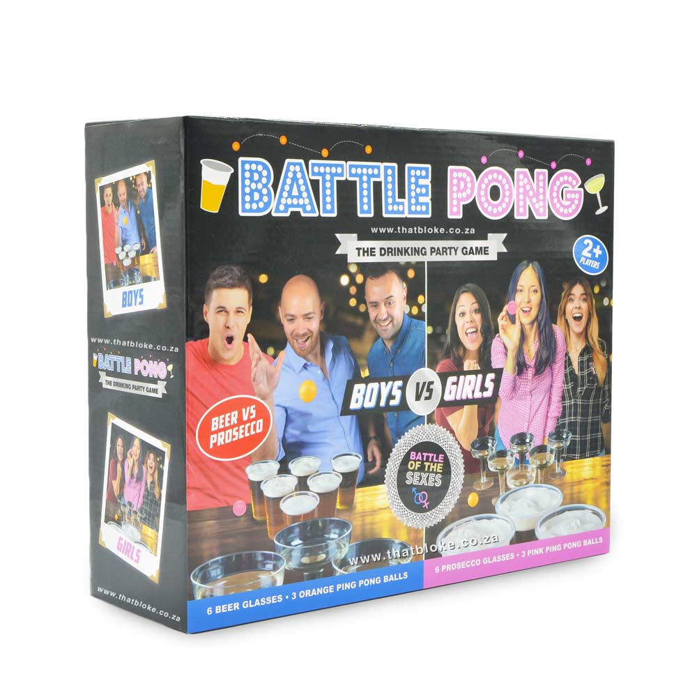 Drinking Game - Battle Pong Boys & Beer vs Girls & Prosecco — That Bloke