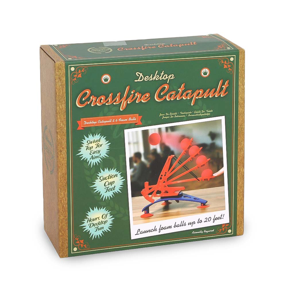 Desktop Office Crossfire Catapult Game Image 2 Box