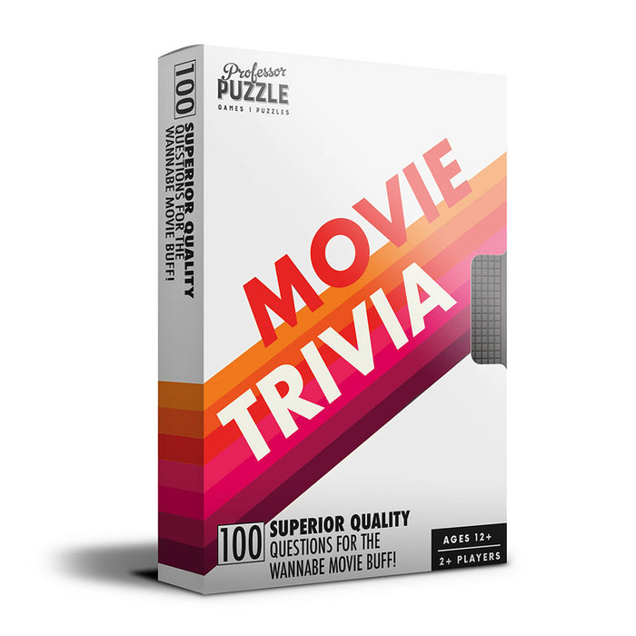 Movie Trivia Playing Cards Quiz Gift 100 Questions