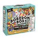 Boredom Busting Box Games and Puzzles Gift Box For Men Side View