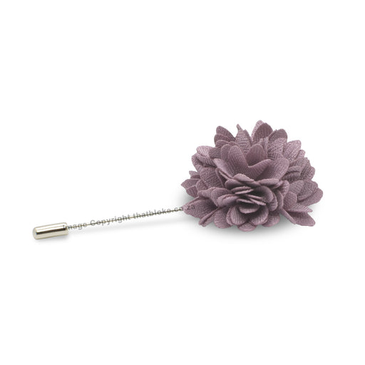 Light Pastel Purple Flower Lapel Pin