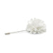 White Flower Lapel Pin