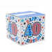 40th Birthday Mug Fine China Colourful Image Box