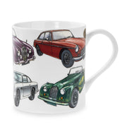 Classic Car Mug With Vintage Cars Fine China