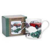 Classic Car Mug With Vintage Cars Box