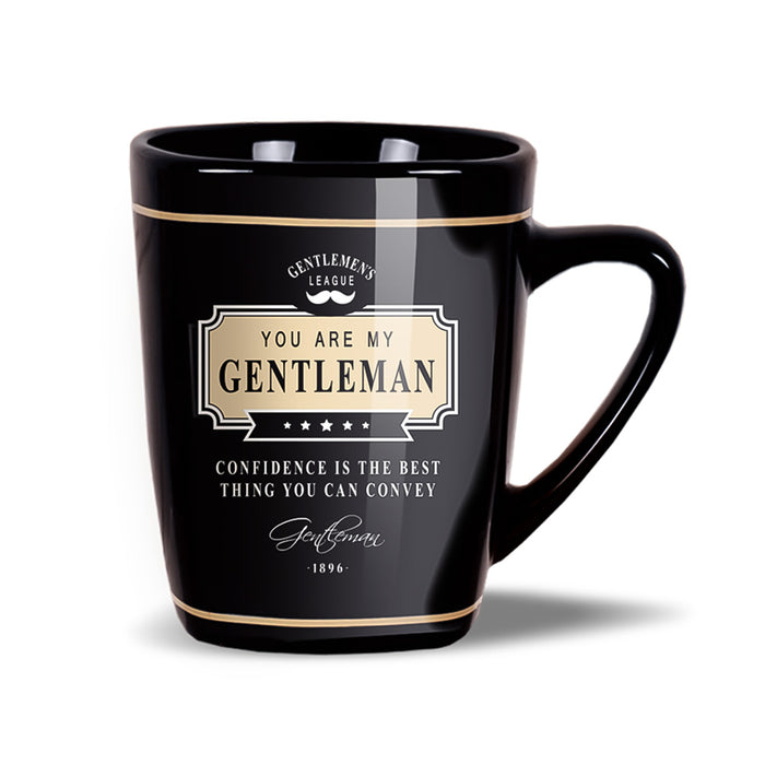 Gentleman Gift Mug for Men Confidence is the best thing you can convey