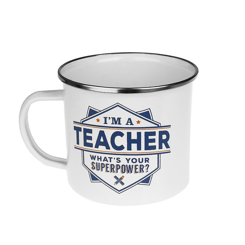 Men's Gift Mug Tine I'm A Teacher What's Your Superpower?