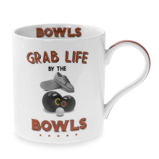 Bowls Mug Gift Set For Men Grab Life By The Bowls