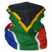 South African Flag Bandana Multi-Functional Buff Image Microfiber Polyester