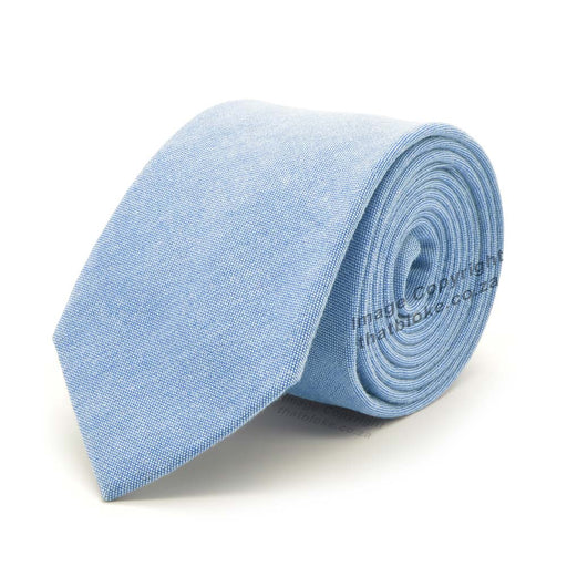 Light Blue Tie Polyester Matt
