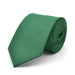 Emerald Green Tie Polyester Silky