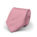 Vibrant Dusty Rose Pink Neck Tie For Men Silky Stripe Pattern Polyester Front View