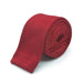 Ruby Red Tie Knitted
