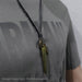Bullet Necklace For Men Antique Bronze On Shirt Display