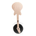 Rockin' Guitar Pizza Cutter Beechwood and Stainless Steel Front