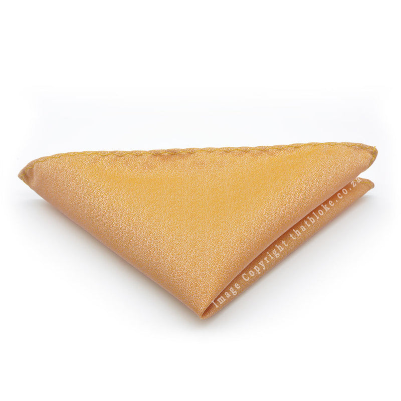 Apricot Pocket Square Light Orange