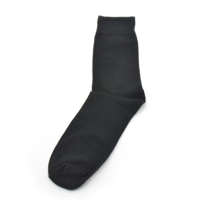 Black Socks For Men Cotton