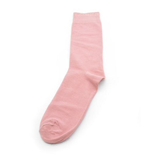 Light Pink Socks For Men Cotton
