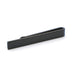 Black Tie Bar Short Powder Coated Image Side Top View