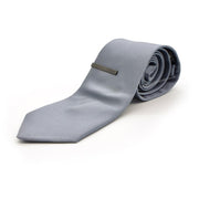 Black Tie Bar Short Powder Coated Image On Tie Display