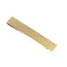 Gold Tie Bar Long Flat Square Pattern Top