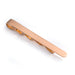 Brushed Long Thin Rose Gold Tie Bar