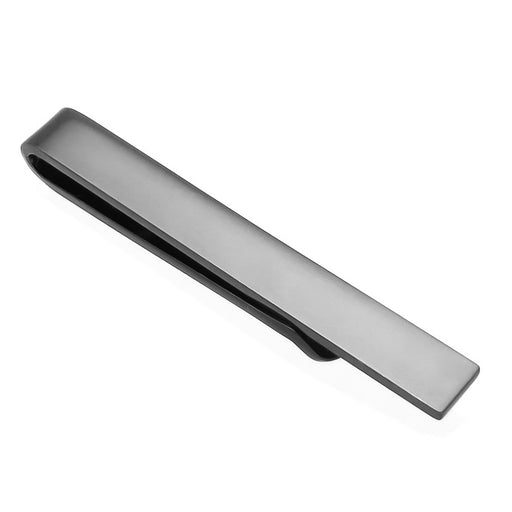 Gunmetal Black Tie Bar Short Image Front