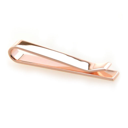 Rose Gold Tie Bar Extra Small Short Side View