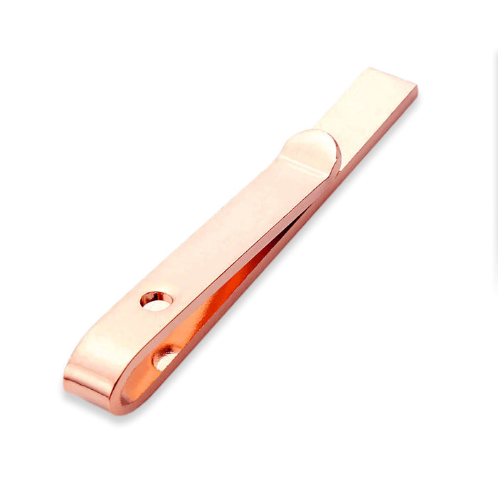 Rose Gold Tie Bar Short Top Image