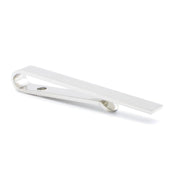 Silver Tie Bar Short Front Image