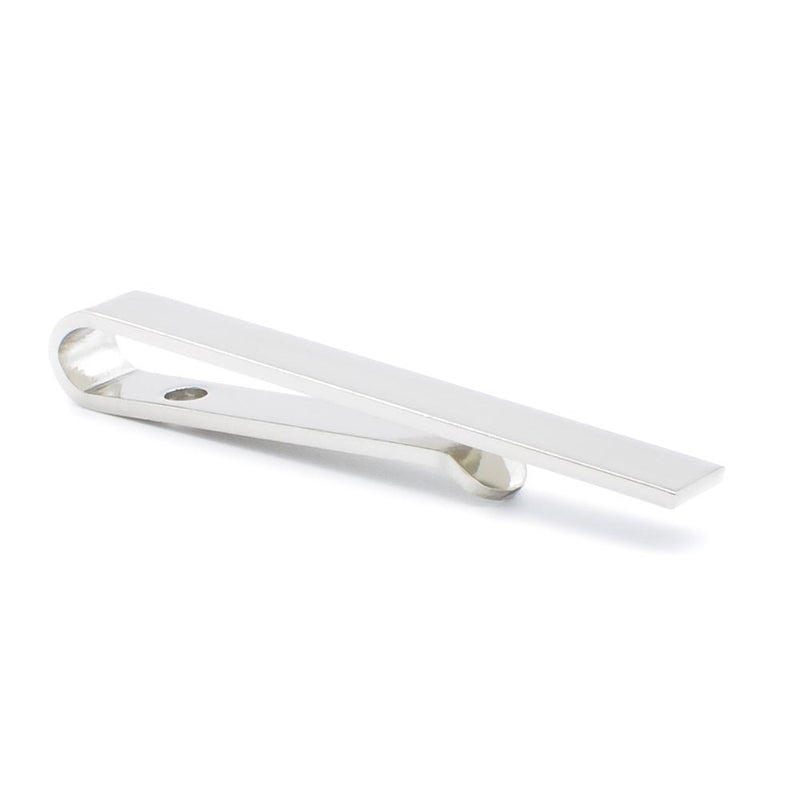 Silver Tie Bar Short Front Image