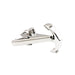 Silver Anchor Tie Clip Bottom Image